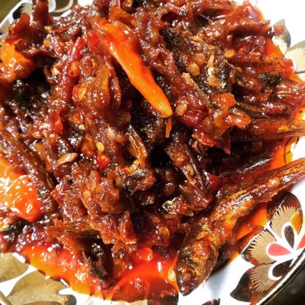 

➮ Sambal teri jengki dan teri pete pedas mampus OMJ ㅑ