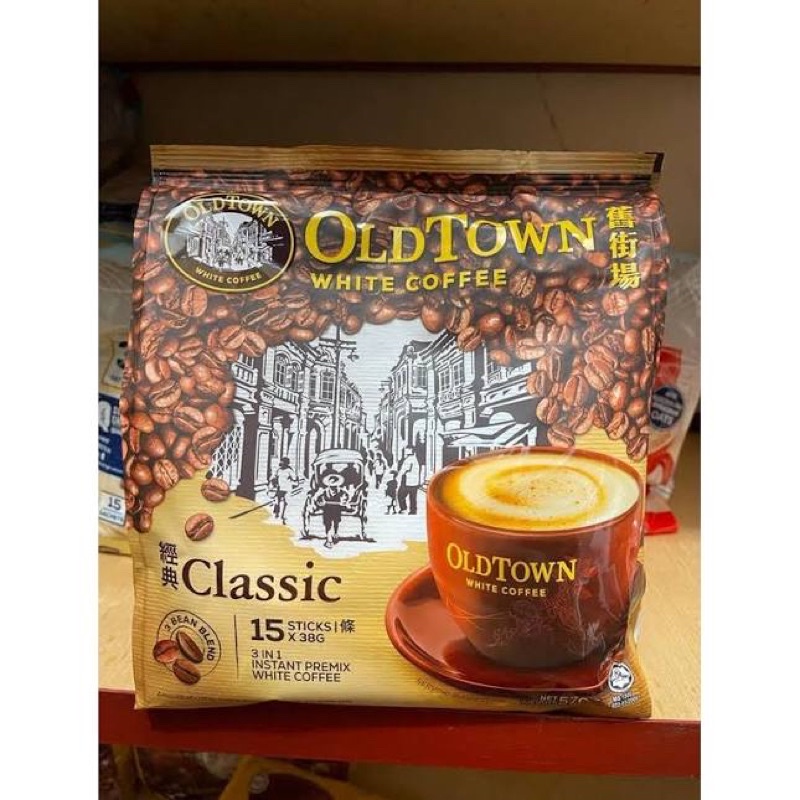 

Old Town White Coffee Classic Oldtown Klasik Kopi 1Pack Isi 15