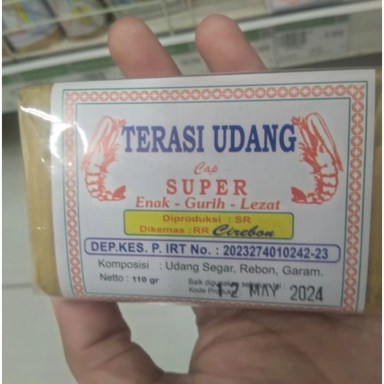 

TERASI UDANG CAP SUPER