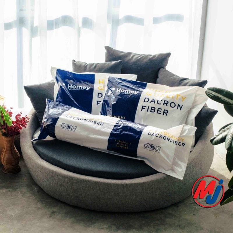 Guling Dacron Homey Bantal Guling Dacron Fiber Homey premium Guling Dewasa tebal Hotel Murah Homey