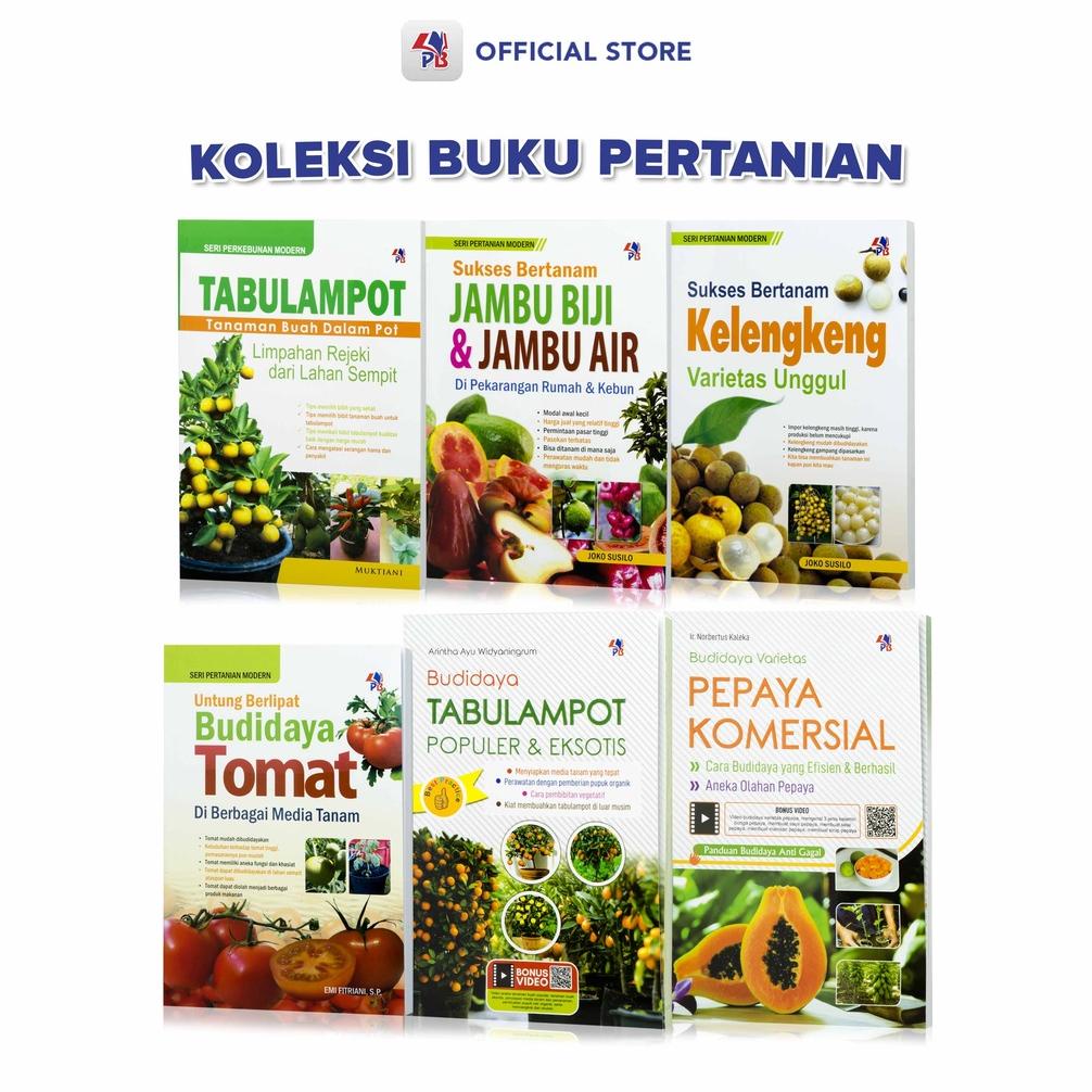 BISA COD Buku Pertanian Alat Pertanian Bertanam Jambu Air Kelengkeng Tomat dan Pepaya
