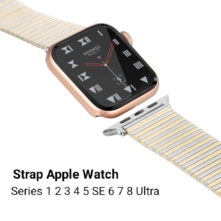 Strap Apple Watch Wrist Band Stainless Steel Series 1 2 3 4 5 SE 6 7 8 Ultra