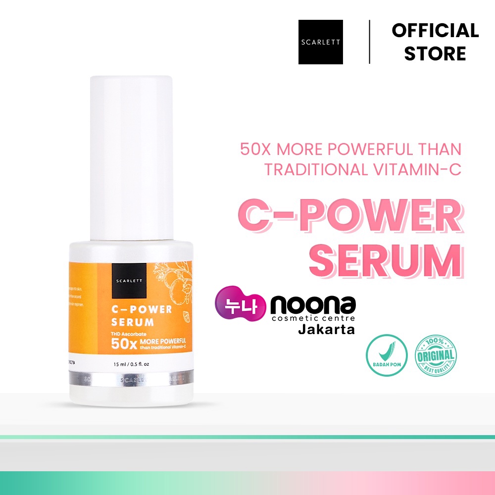 SCARLETT C-POWER SERUM THD ASCORBATE 50X MORE POWERFUL 15ML