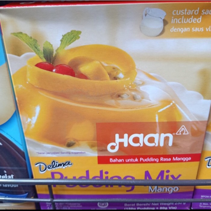 

Gaan pudding mix mango 230gr