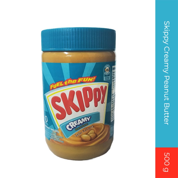 

selai- skippy creamy peanut butter 500gr -selai