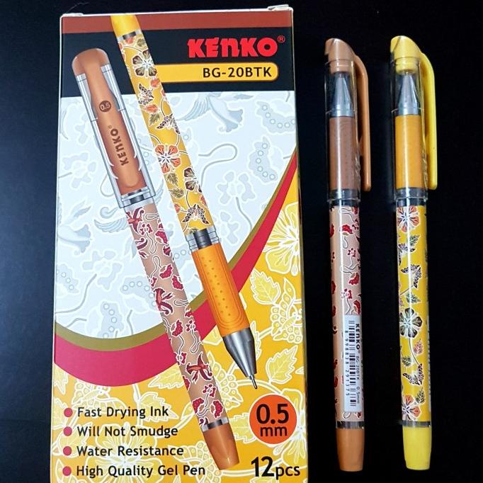 

PULPEN KENKO BATIK BG-20 0.5MM HITAM (PER LUSIN)
