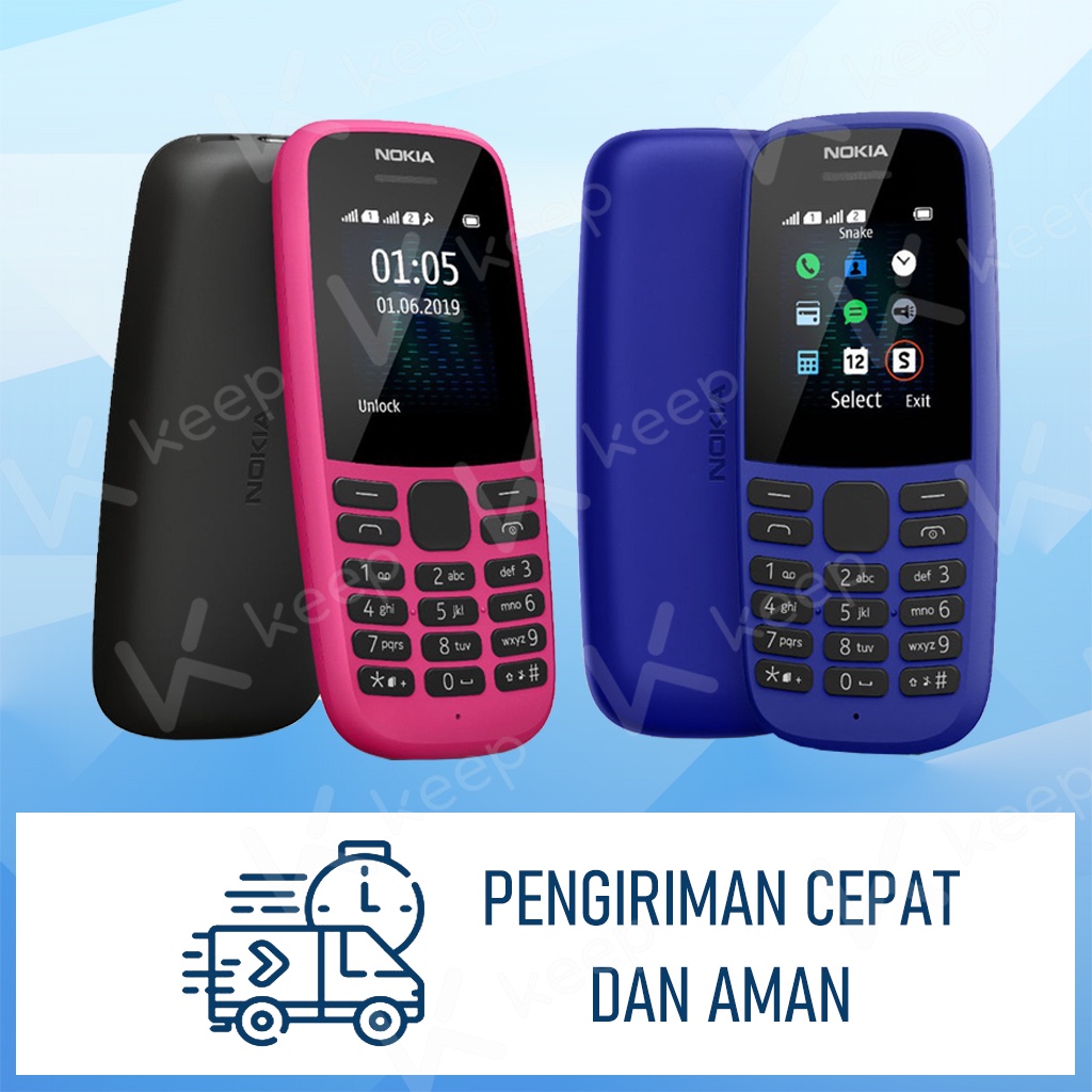 COD Nokia 105 2019 Dual Sim bahasa indonesia suara besar