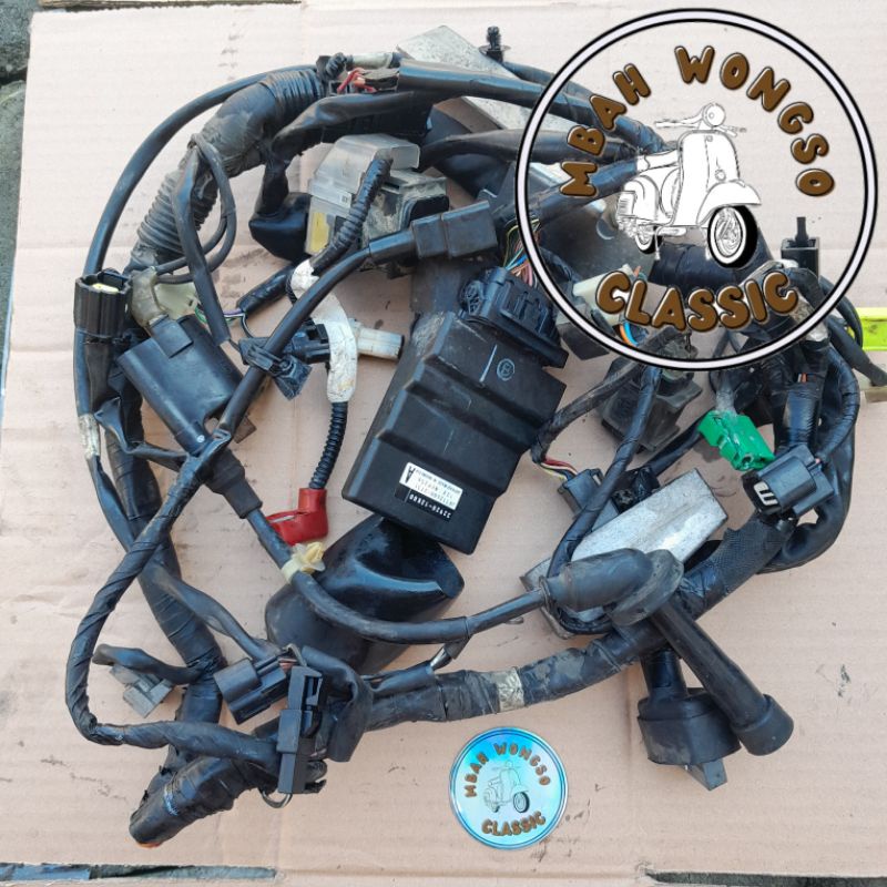 KABEL BODY FULLSET ECU KIPROK SATRIA FU 150 INJEKSI FUFI ORIGINAL