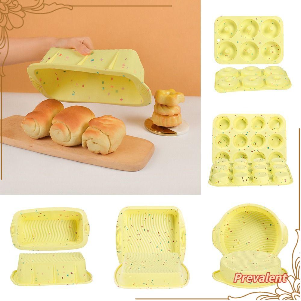 Preva Loyang Kue Dapur Muffin Mousse Mold Round Baking Tools Cetakan Puding Besar