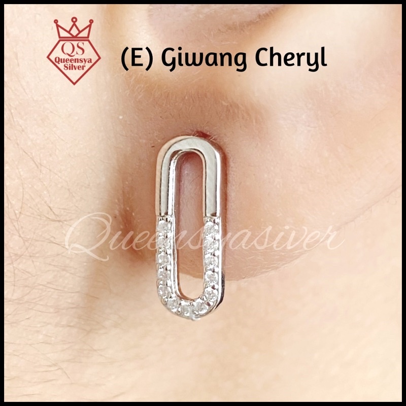 Anting Tusuk Perak | Anting Giwang | Asli Silver 925 Queensya Silver