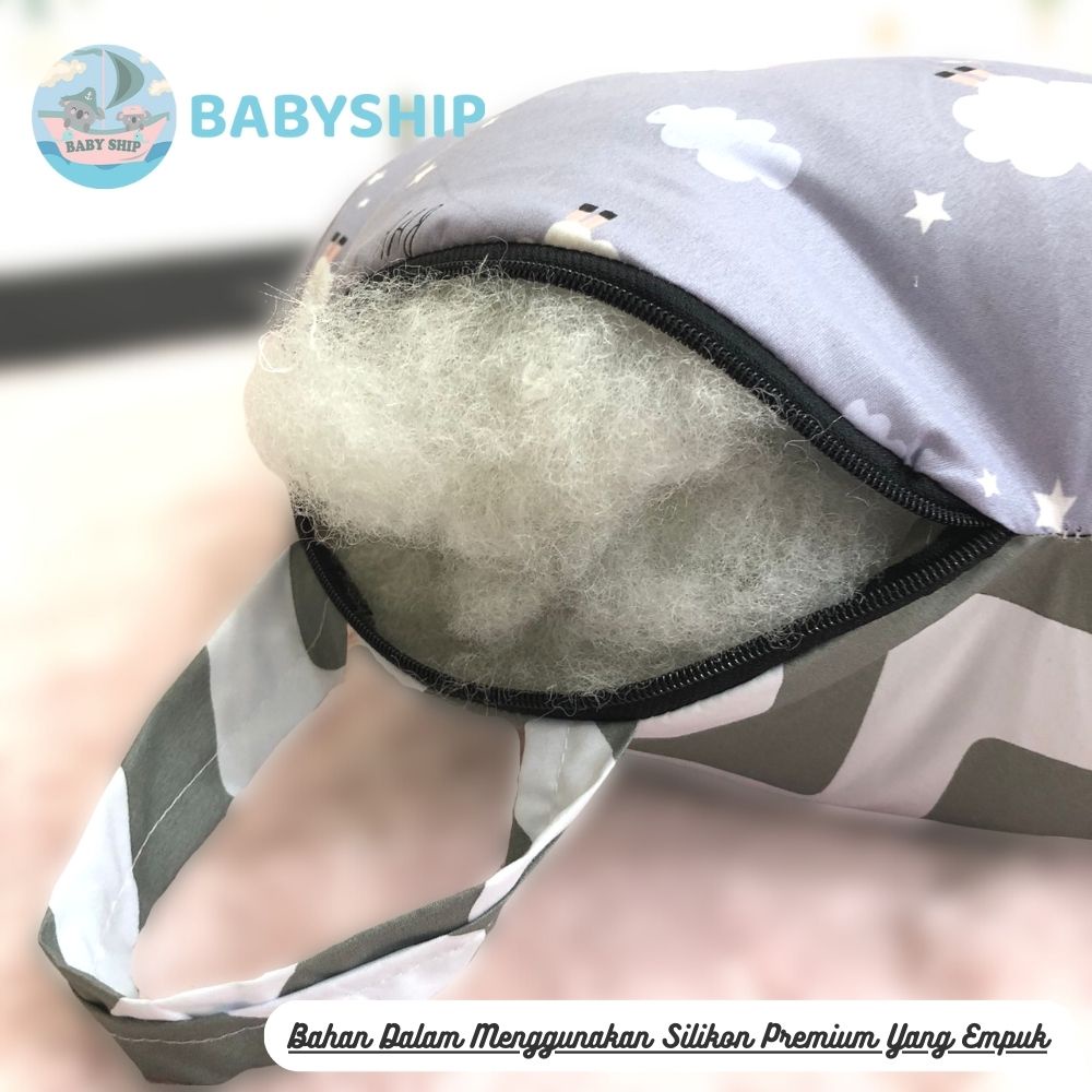 Sofa Bayi Multifungsi dengan Gesper Pengaman Free Bantal Peyang dan Plastik Mika COD ready [ Merk Babyship ]