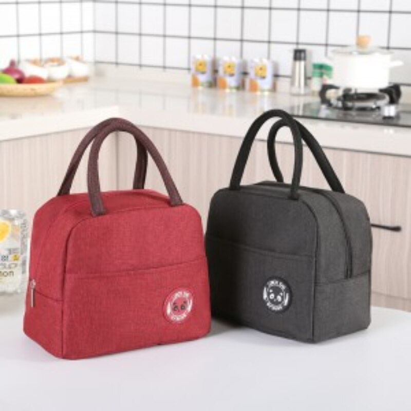 TAS COOLER BAG TAS BEKAL ANAK TAS BEKAL KANTOR  LUNCH BAG SIMPLE