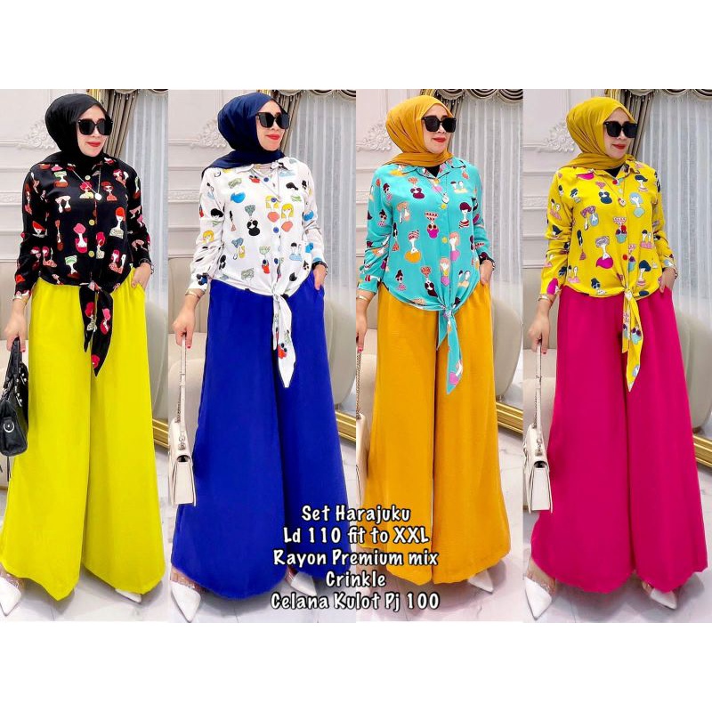 SET KULOT HARAJUKU s