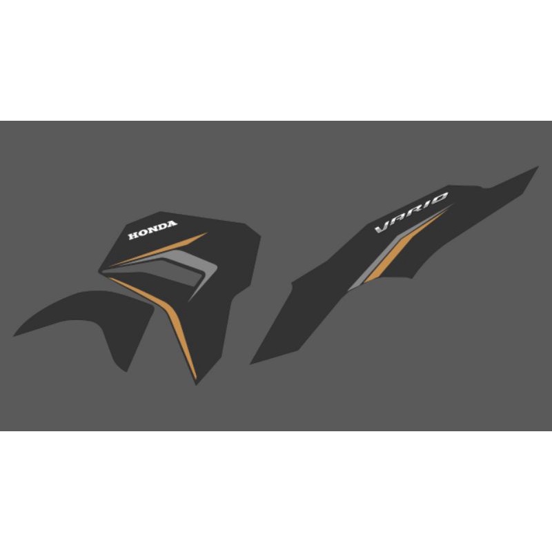 STRIPING VARIO NEW 125 TERBARU 2023 TRANSPARAN ORIGINAL