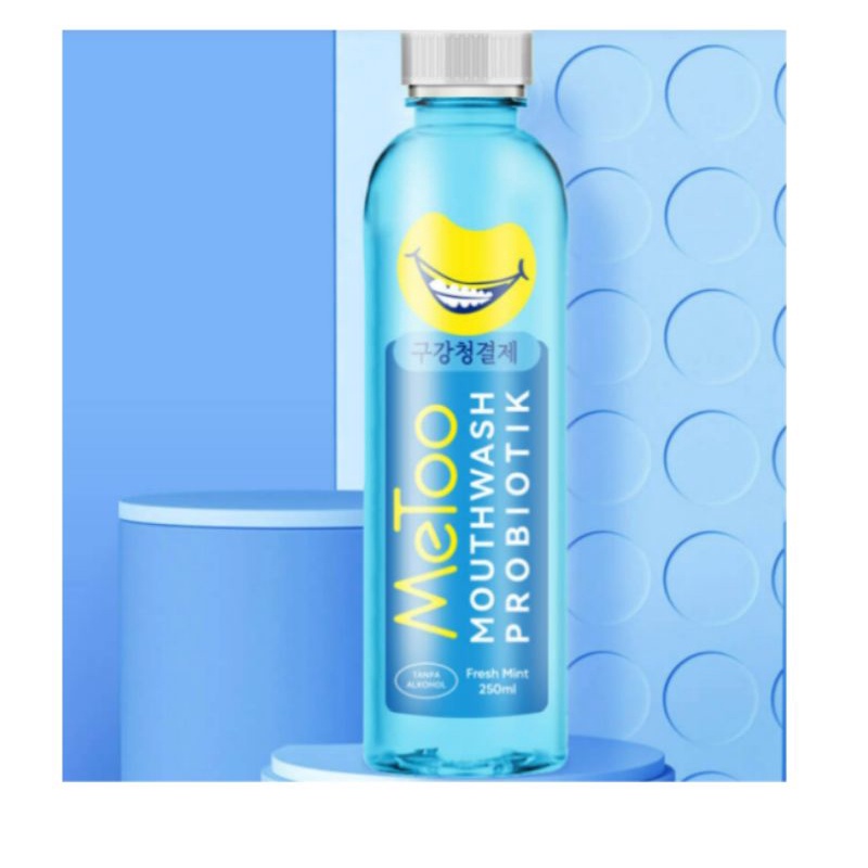 MeToo Mouthwash Probiotik 100ml // 250ml