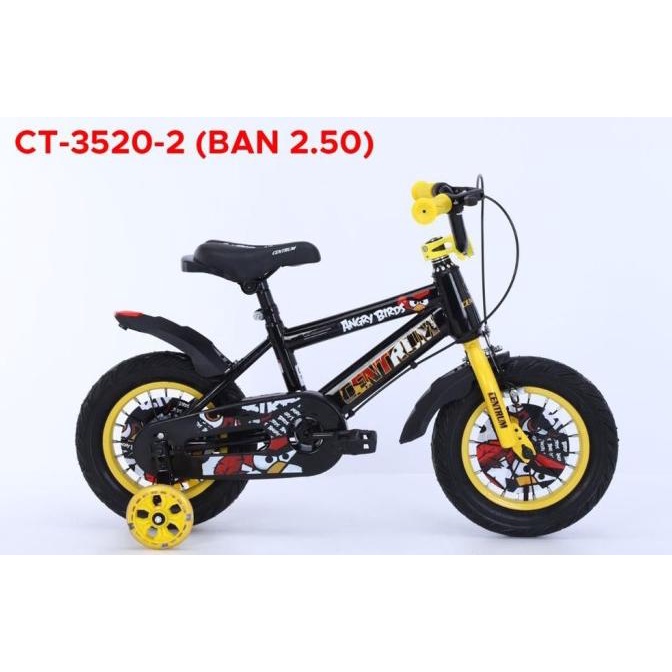 Sepeda Anak Laki 18 Inch Bmx Centrum Ct-3520-2 Edisi Angry Bird #Original