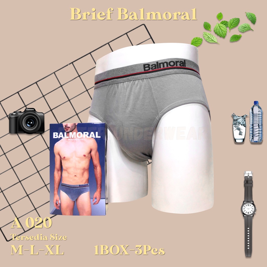 Celana Dalam Pria Balmoral A 020 ISI 3 Pcs