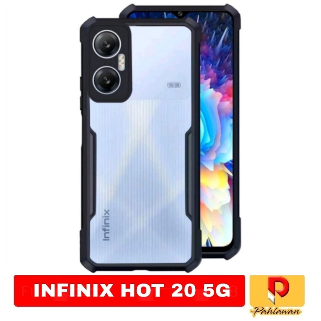 Jual PROMO CASE INFINIX HOT 20 5G 2022 New Edition Trasparan INFINIX