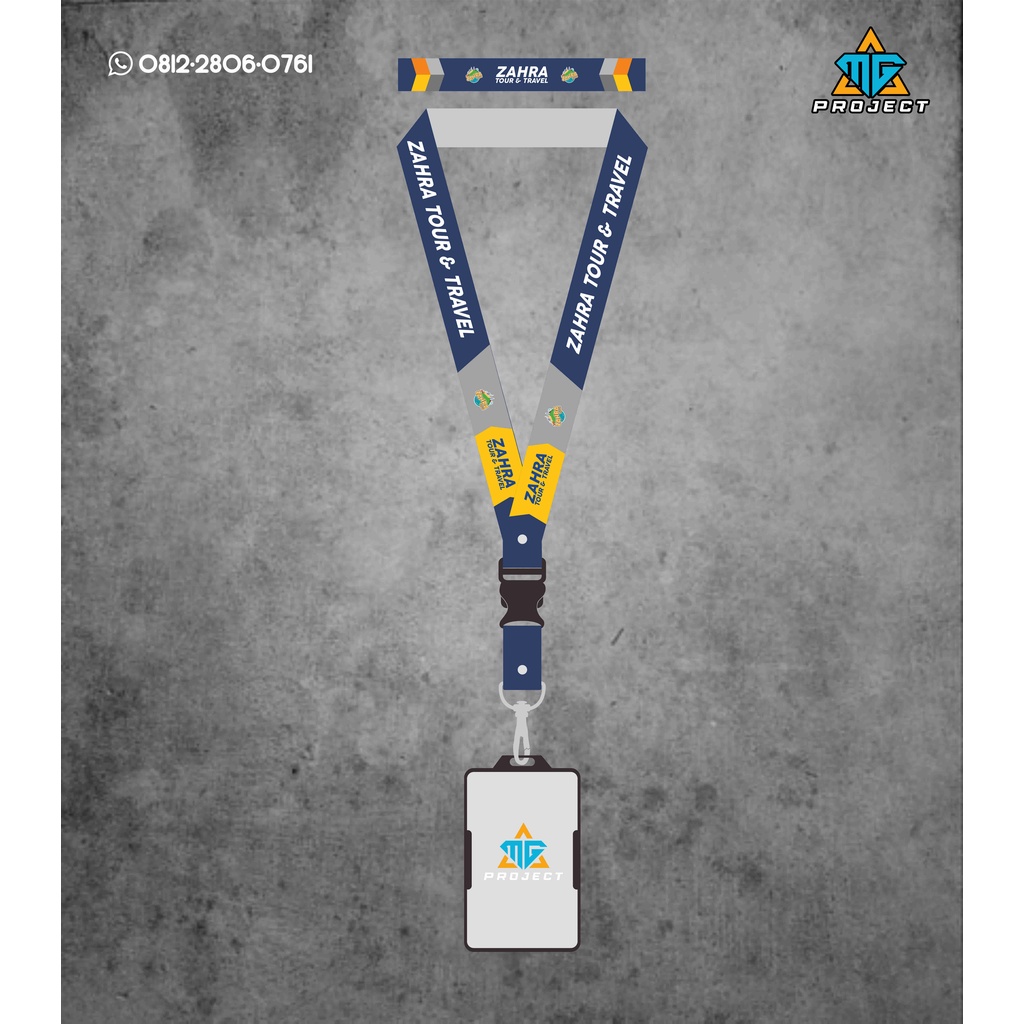 

PAKET LENGKAP LANYARD PRINT CUSTOM [TALI+CARD+HOLDER] CETAK 2 SISI MURAH