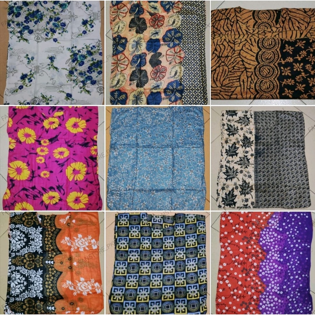 FANSTORE_PKU / COD / LD 110cm / Kaos Atasan / Blus /  Motif / Top Tie Dye / Rayon / Polos / Adem / D