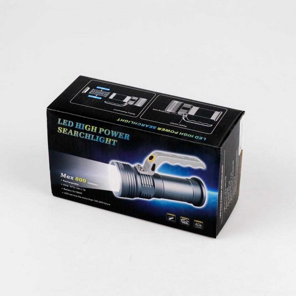 TaffLED Senter LED Charger Super Terang Cree T6 800 Lumens