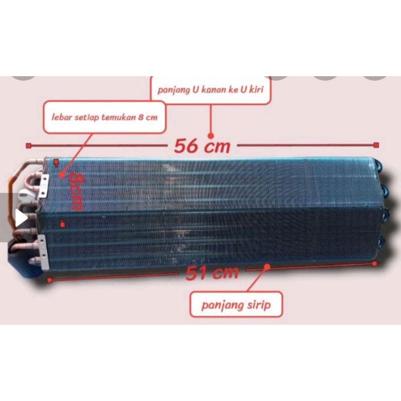 jual evaporator indor AC Sharp 05pk  type AH-A5UCY DAN AH-5UCYN original evap indor AC SHARP