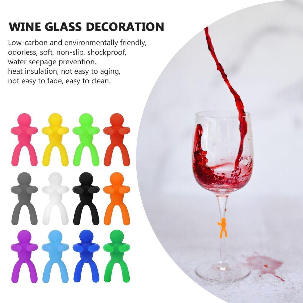 Top Wine Glass Recognizer Label Barware Mixproof Tanda Aksesoris Untuk Pesta Cocktail Picks Penanda Minuman