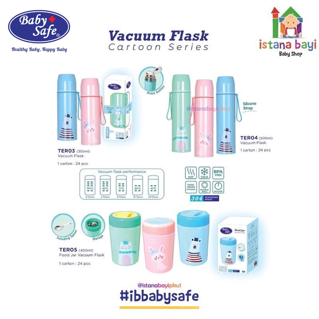 Baby Safe Vacuum Flask 500 ml TER04 /Thermos Air