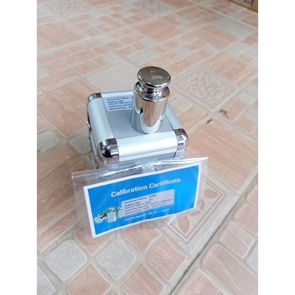 Batu Timbangan F1 200gr / Anak Timbangan F1 200 gr stainless