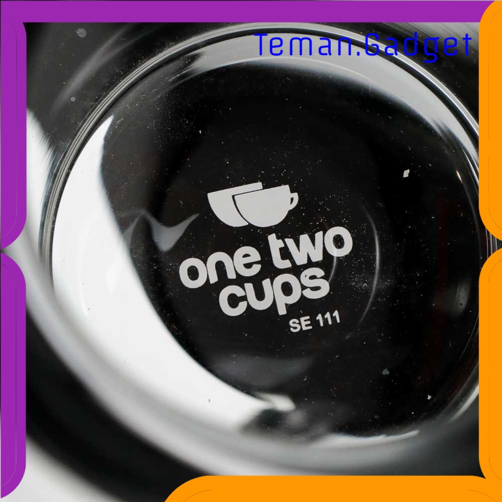 TG - DPR One Two Cups Coffee Maker Pot V60 Teko Kopi Barista Borosilicate Glass - SE111