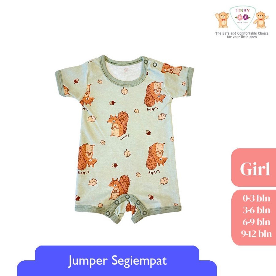 LIBBY PREMIUM JUMPER SEGI EMPAT MOTIF GIRL