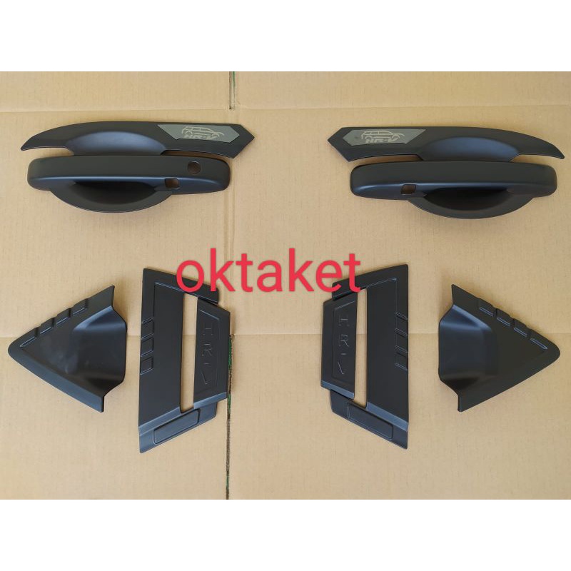 paket outer handle depan belakang Honda HRV 2022 2023 Hitam Chrome Carbon