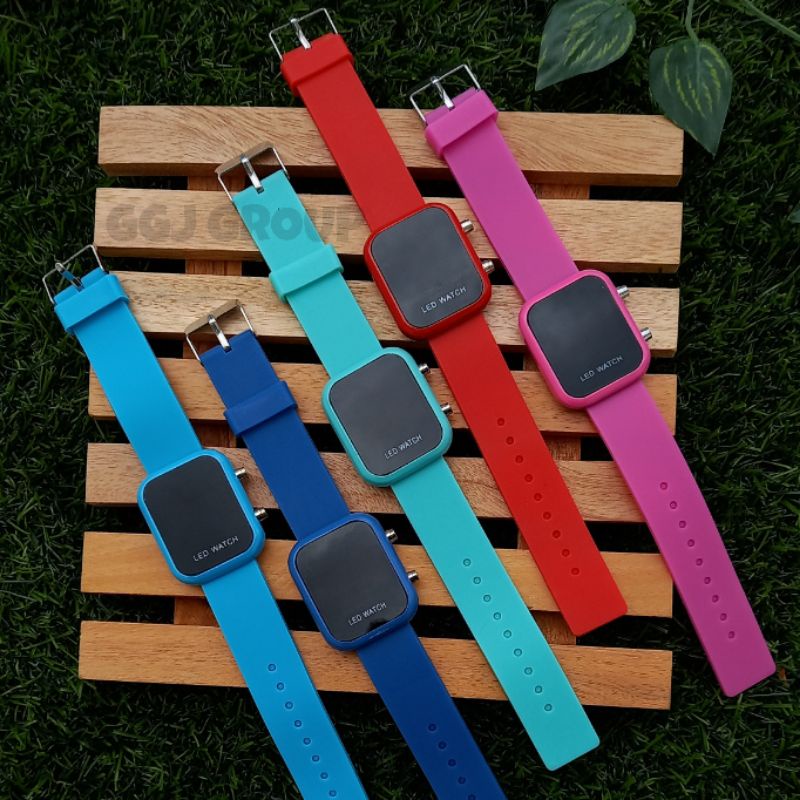 C ( C00023 ) JAM TANGAN LED DEWASA MODEL KOREA / ORIGINAL / HARGA GROSIR