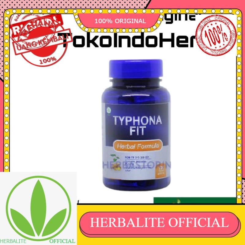 100% ORIGINAL TYPHONA FIT OBAT HERBAL UNTUK TUMOR, KISTA, MIOM, KANKER ( PAYUDARA, SERVIK,