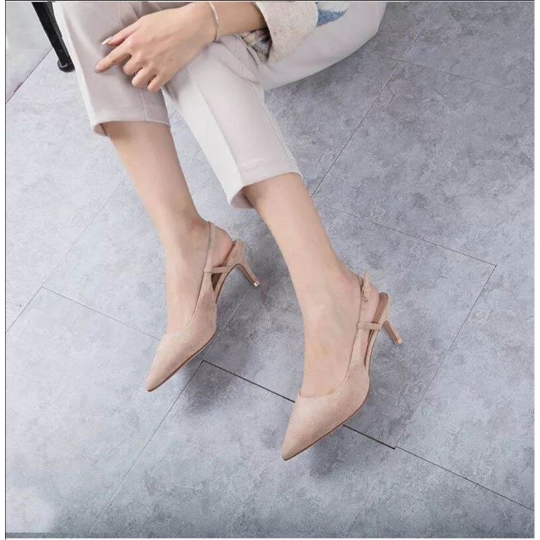 2023 Classy Suede Heels - Sandona ELino Heels