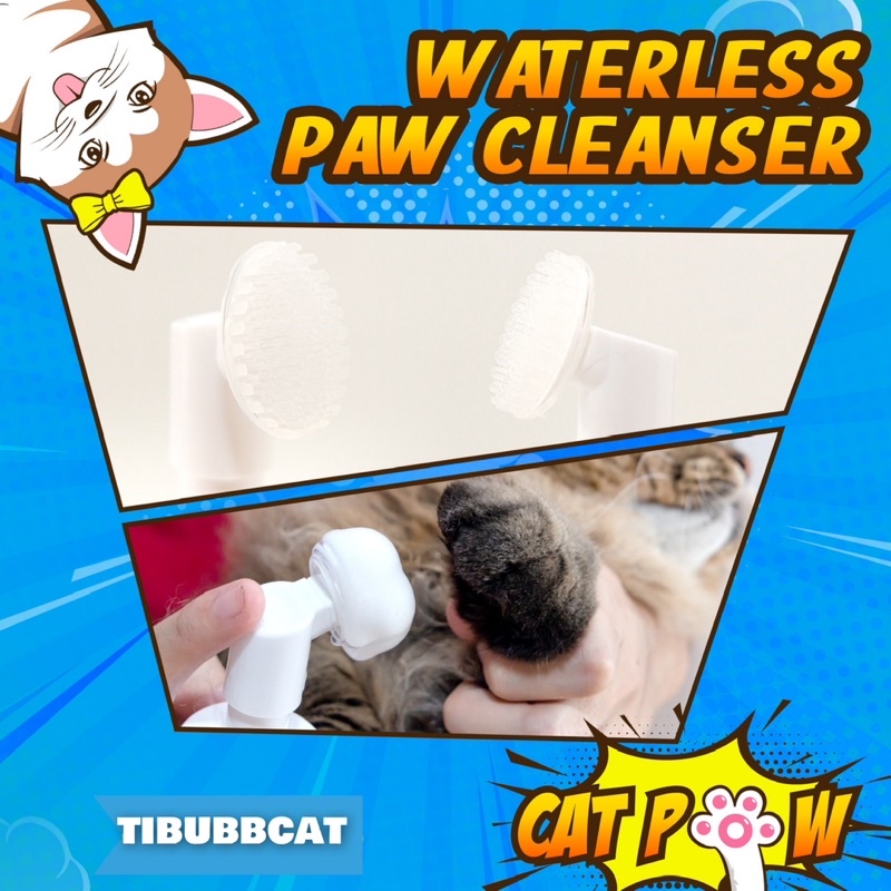 CATPOW Waterless Paw Cleanser Pembersih Kaki Anjing Kucing Kelinci Tanpa Air