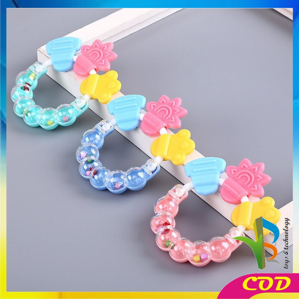 RB-M71 Mainan Rattle Genggam Kerincingan Bayi / Gigitan Bayi / Empeng Teether Bayi Baby Toys