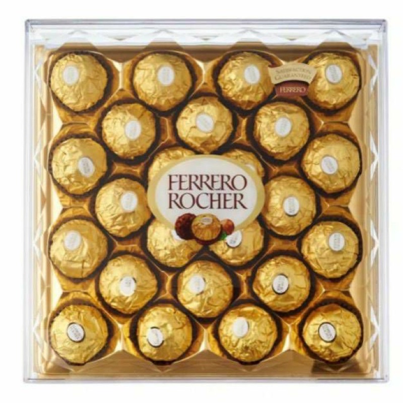 

Ferrero choco T24 dengan isi 24 pcs Kemasan 300 gr (exp 11 Oktober 2023)