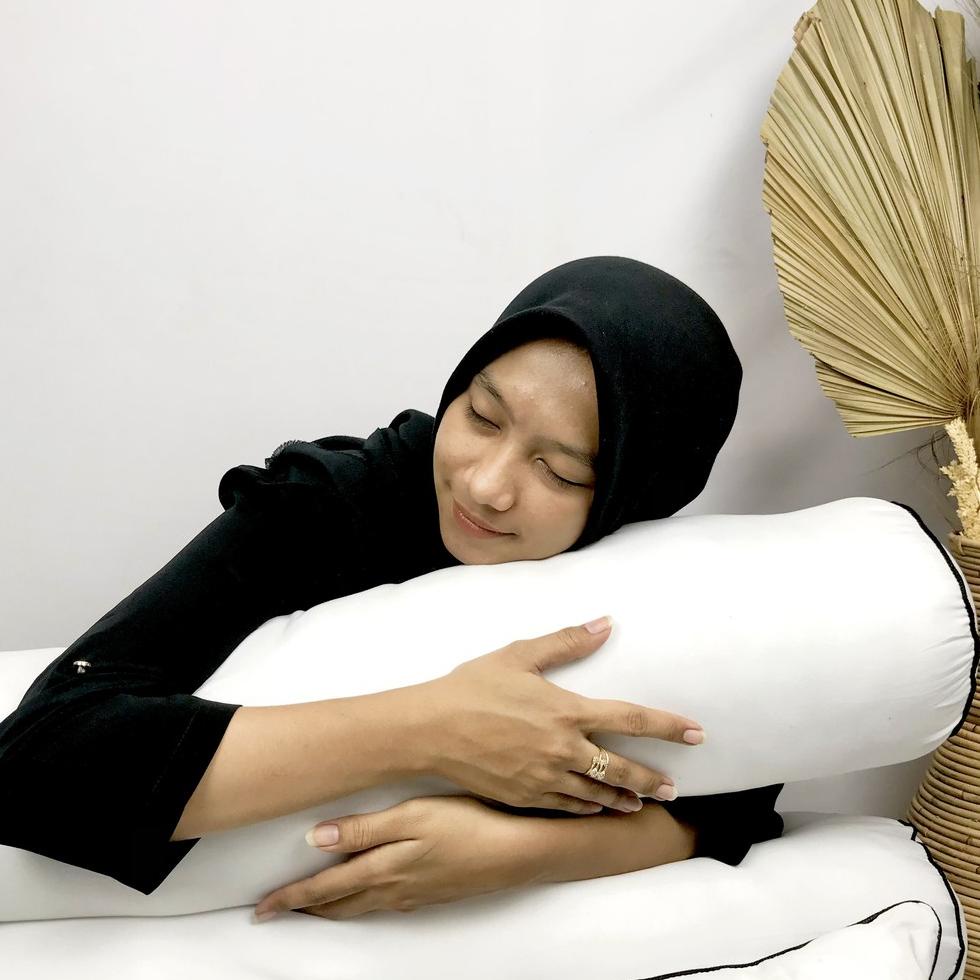 [hilon_official] Bantal Guling Kniting(Silicon Pillow Bolster) Y12W