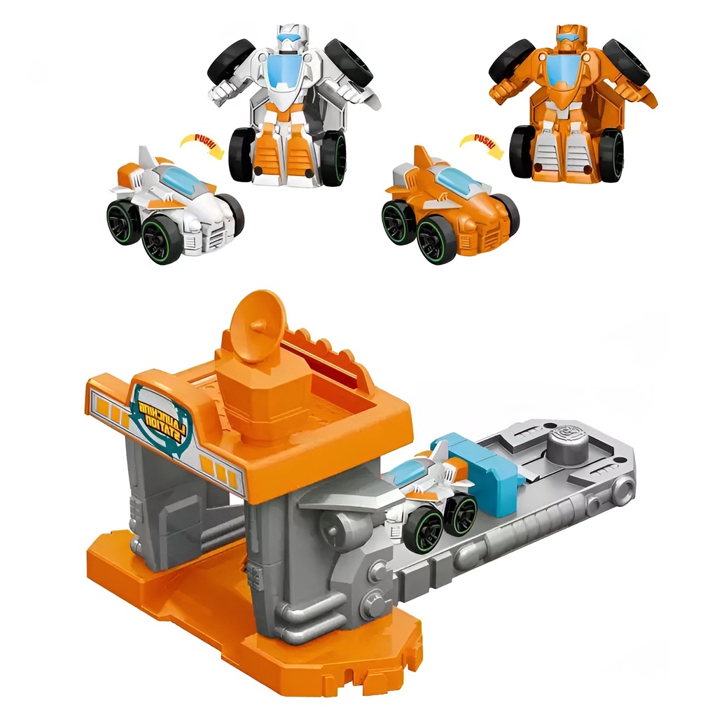 Robot Deformation Figure | Mainan Anak Laki Laki Robot Robotan Stasion Deformation Max | Kado Ulang Tahun Anak Cowok