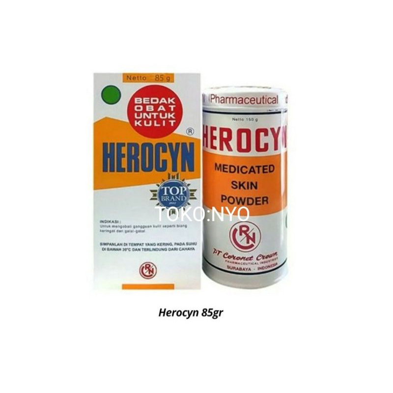 Bedak Herocyn 85 g /BedakGatal/Bedak Kulit