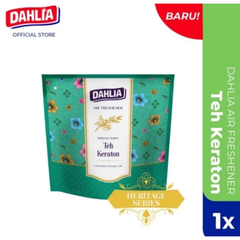 dahlia teh kraton keraton air freshener gantung konsep heritage