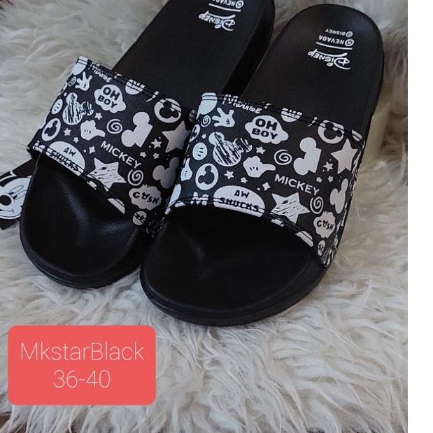 Paling Murah [NC] BIG SALE 12.12 Sandal Disney |sandal slop wanita | sandal anak | sandal disney X nevada