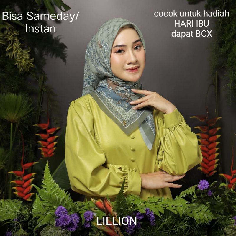 Voal Motif Premium Umamascarves Jilbab Segiempat Kerudung Wanita Cantik dapat Box Kado