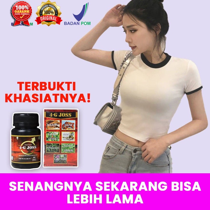 ⭐BISA COD⭐ Beli 2 Gratis1 Kapsul Herbal 4 G Joss Stamina Pria Kuat Tahan Lama