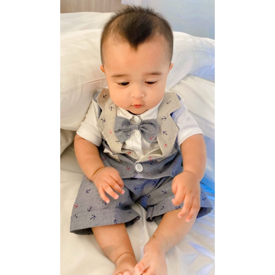 asli import MR JOHN / MR. LUC TUXEDO SUIT kemeja baju celana jas pesta anak bayi laki laki cowo terlaris murah