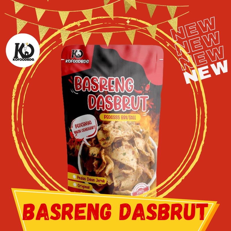 

BASRENG DASBRUT PEDAS DAUN JERUK 150gr