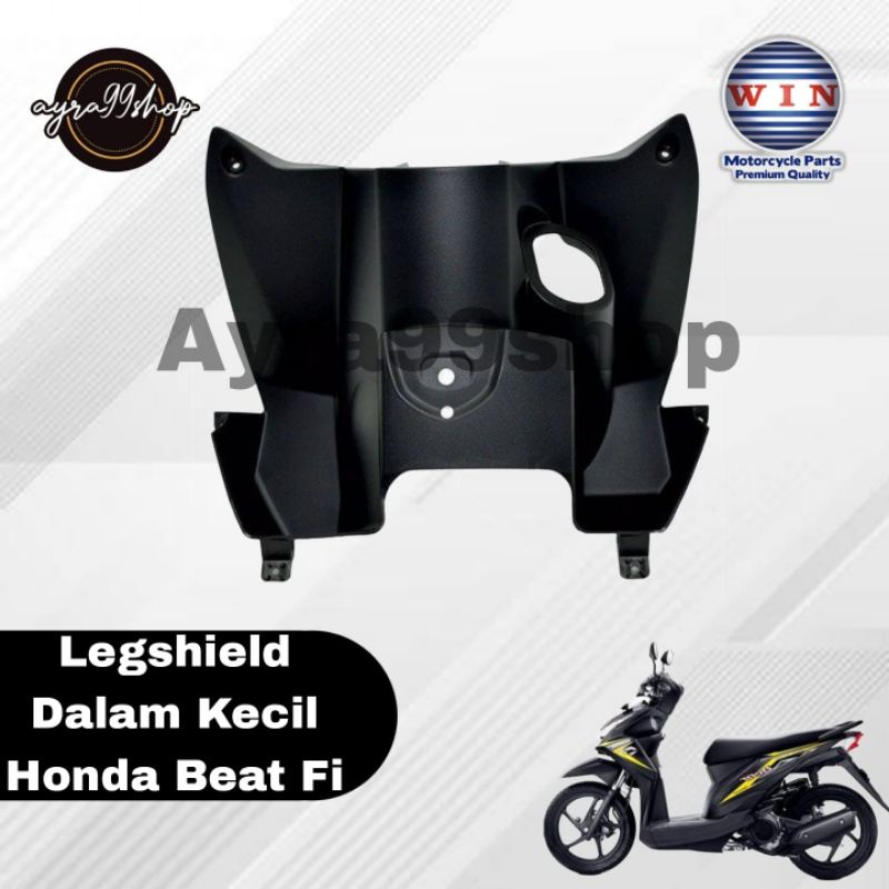 LEGSHIELD DALAM KECIL HONDA BEAT FI  PELINDUNG KAKI DALAM BEAT FI HITAM