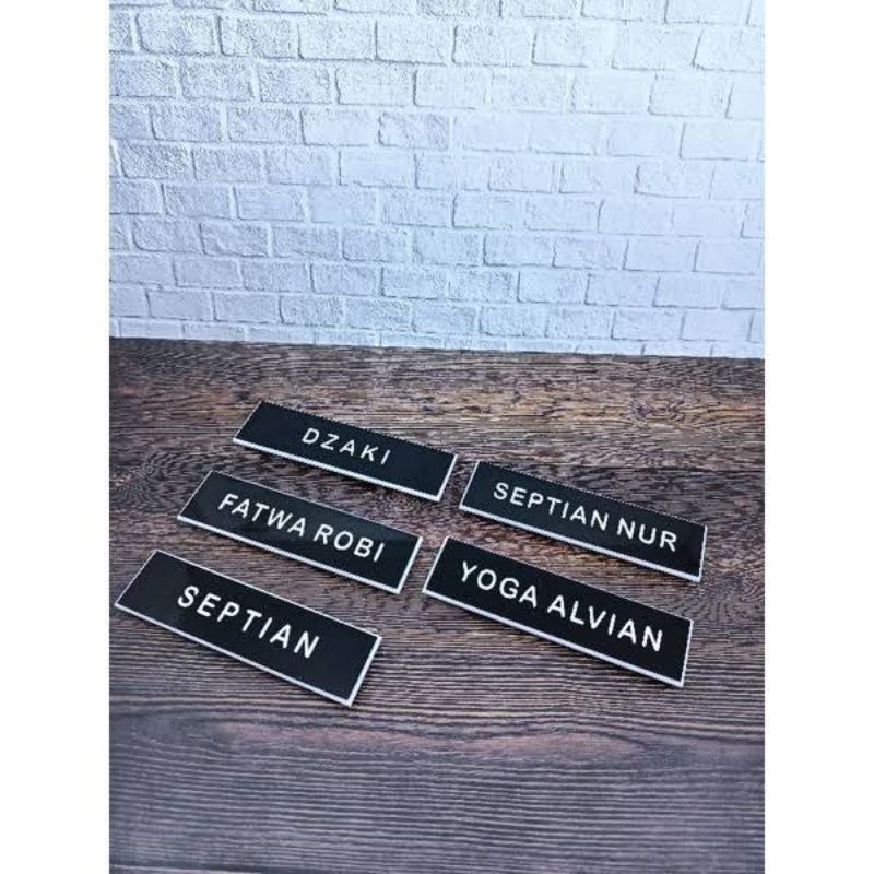 

Name Tag PDH (PAKAIAN DINAS)