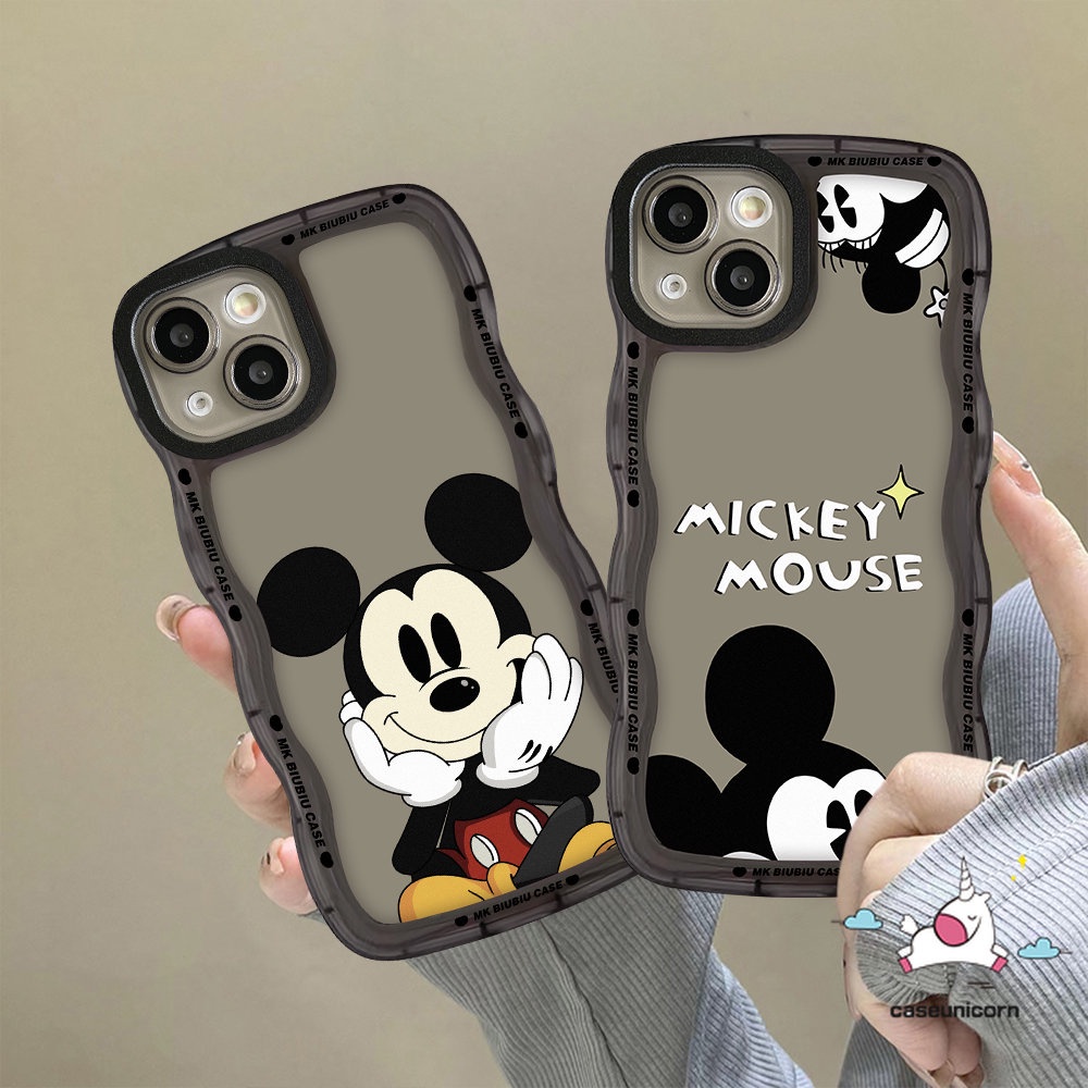 Casing Kartun Mickey Mouse Redmi 12C 10C 9a1 A1+10 9A 9T 9C 10A Note 11Pro+9 8 10 11 10s 9Pro Note 9s 11s 10Pro POCO M3 X3 NFC Pro Mi 11T Pro Soft TPU Wavy Edge Couple Case/Sarung Couple/Sarung Couple/Sarung Couple/Sarung Couple